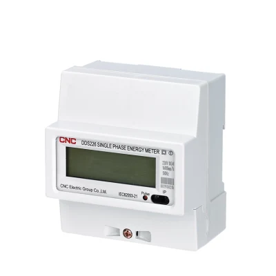 Single Phase Smart LCD Energy Meter Electricity Electric